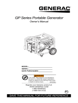 Generac GP6500E G0076822 Manual de usuario