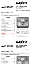 Sanyo AVM-2760S El manual del propietario