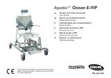 Invacare Aquatec Ocean E-VIP Manual de usuario
