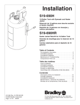 Bradley S19-671HR Manual de usuario
