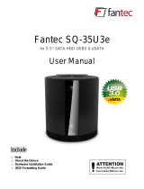 Fantec SQ-35U3e Manual de usuario