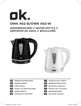 OK. OWK 402-W Manual de usuario