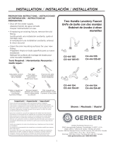 Gerber C0-44-105 Manual de usuario