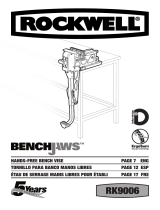 Rockwell Benchjaws RK9006 Manual de usuario