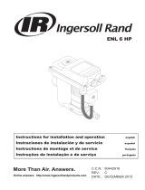 Ingersoll-Rand ENL 6 HP Instructions For Installation And Operation Manual