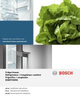 Bosch Benchmark  B36BT930NS  Guía de instalación