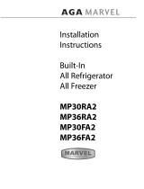 Marvel  MP30RA2RP  Guía de instalación
