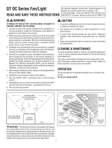 Broan  QTXE110150DCL  Guía de instalación