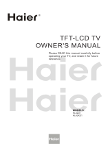 Haier HL42XD1a El manual del propietario
