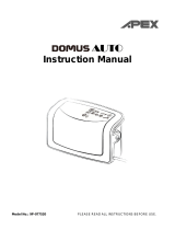Apex Digital Domus Auto Manual de usuario
