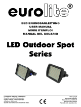 EuroLite LED Outdoor Spot Series Manual de usuario