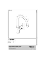 GROHE CONCETTO Installation Instructions Manual