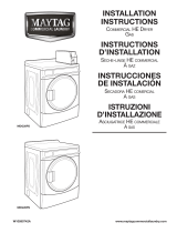 Maytag MDG28PNCGW Installation Instructions Manual