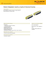 DeLOCK 65203 Ficha de datos