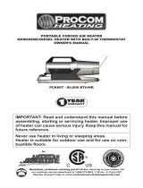 ProCom Heating 200053 Manual de usuario