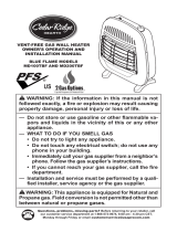 ProCom Heating MD200TBF Manual de usuario