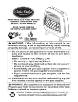 ProCom Heating MD100TBF Manual de usuario