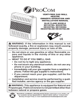 ProCom Heating MD300TBA-BB Guía de instalación