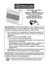 ProCom Heating MD2TPA Manual de usuario