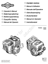 Simplicity ENGINE, MODELS M10D100 M13D100, SNOW Manual de usuario