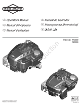 Simplicity ENGINE, MODEL 110000 120000, PROFESSIONAL SERIES Manual de usuario