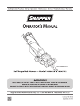 Simplicity WBM, SNAPPER Manual de usuario