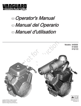 Simplicity ENGINE, MODELS 540000 610000 61E900, VANGUARD Manual de usuario