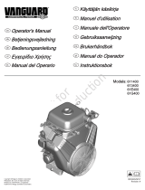 Simplicity ENGINE, MODELS 611400, 613400, 61E400, 61G400, VANGUARD, MARINE Manual de usuario