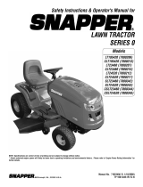 Simplicity SAFETY INSTRUCTIONS & OPERATOR'S MANUAL FOR SNAPPER LAWN TRACTOR SERIES 0 Manual de usuario