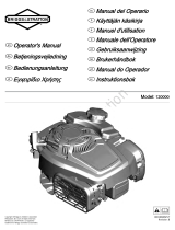 Simplicity ENGINE, MODEL 120000 Manual de usuario