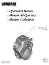 Simplicity ENGINE, MODELS 613400 61E400, VANGUARD, MARINE Manual de usuario
