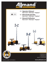 Allmand LIGHT TOWER, MAXI-LITE II/MINE SPEC/RIG SPEC Manual de usuario