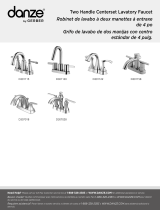 Gerber Parma Two Handle Centerset Lavatory Faucet Manual de usuario