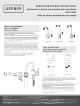 Gerber Sirius Single Handle Lavatory Faucet Manual de usuario