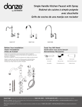 Gerber Sirius Single Handle Kitchen Faucet Manual de usuario