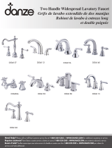 Gerber Brandywood 2H Widespread Lavatory Faucet Manual de usuario