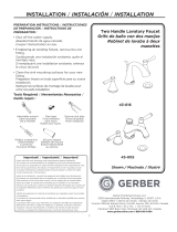 Gerber G0043005 Manual de usuario