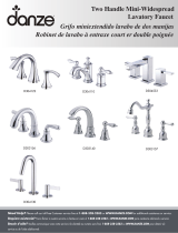 Gerber Amalfi Trim Line 2H Mini-Widespread Lavatory Faucet Manual de usuario