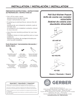 Gerber 40-445-W Manual de usuario