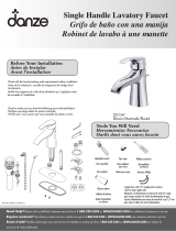 Gerber Corsair 1H Lavatory Faucet Single Hole Mount Manual de usuario