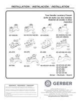 Gerber G0743411 Guía de instalación