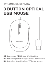 Macally DYNAMOUSE/B/SG El manual del propietario