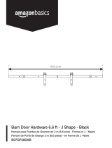 AmazonBasics Barn Door Hardware Manual de usuario