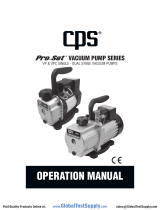 CPS Pro-Set VP10D Instrucciones de operación