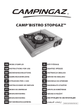 Campingaz CAMP’BISTRO STOPGAZ El manual del propietario