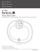 Munchkin Brica Breeze Baby In-Sight Fan Car Mirror Manual de usuario