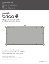 Munchkin Brica Magnetic Stretch to Fit Sun Shade Manual de usuario