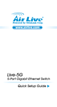 AirLive LIVE-5G El manual del propietario