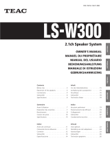 TEAC LS-W300 Manual de usuario