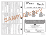 Pfister HHL-M0BK Guía de instalación